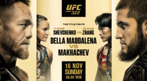 Live Streaming UFC 322
