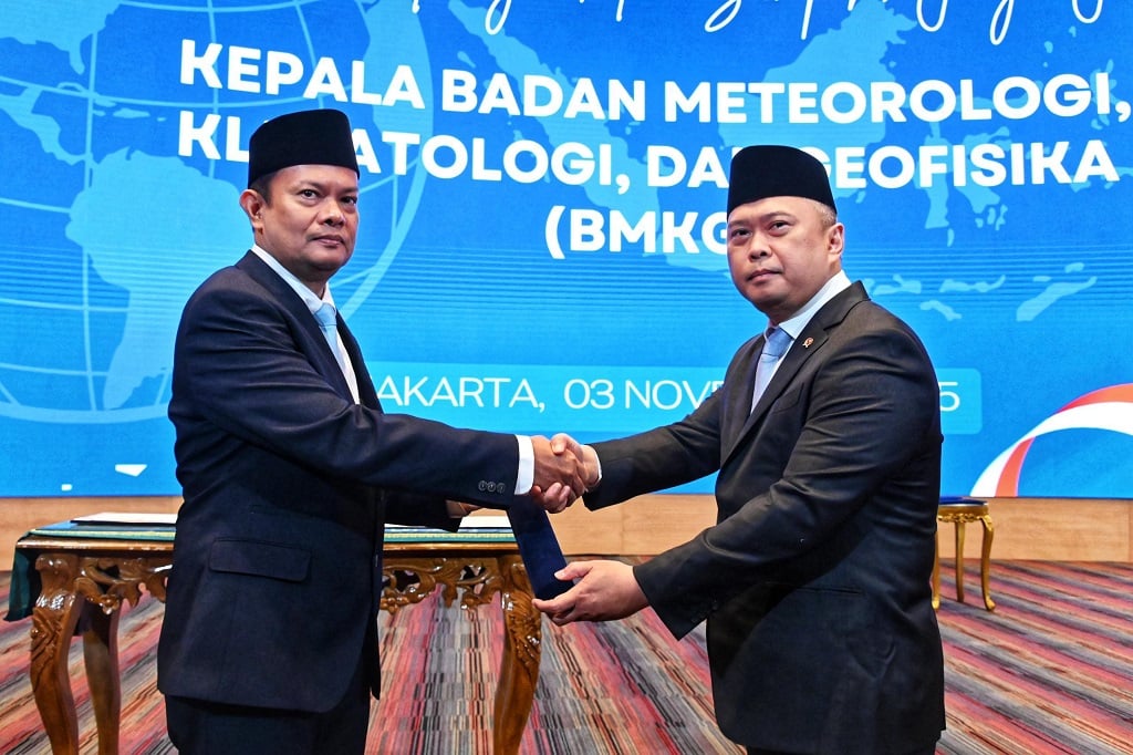 KEPALA bmkg DIGANTI