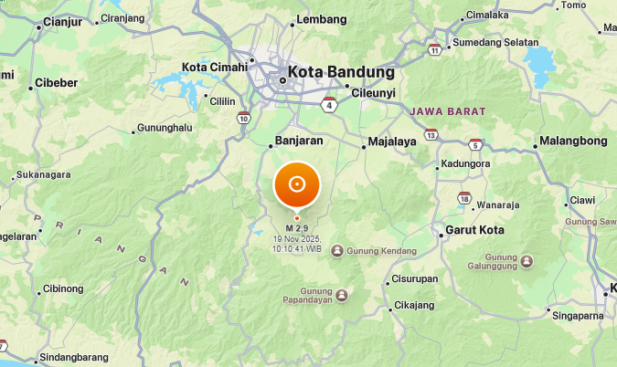 gempa bandung-