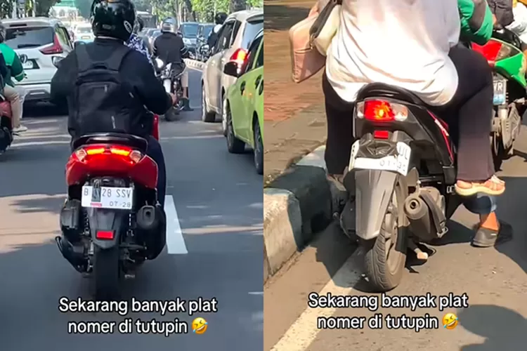 plat nomor ditutup operasi zebra