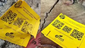 kayu gelondongan barcode kemenhut