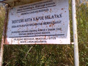 Situs Kota Kapur Bangka