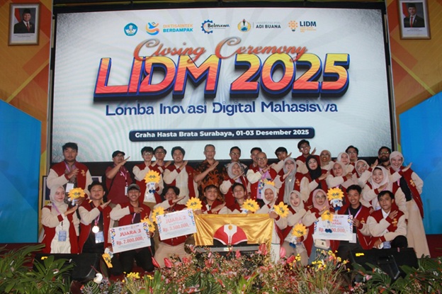 Tim Mahasiswa UPI Borong Prestasi di LIDM 2025 Surabaya