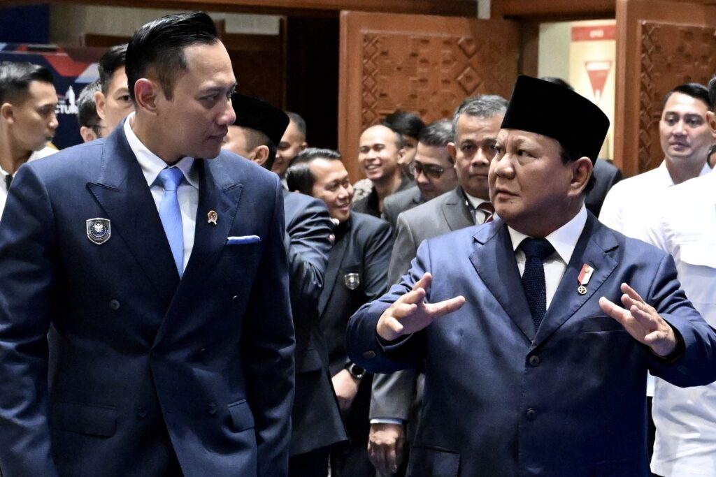Demokrat pilkada dprd. AHY jalan tol