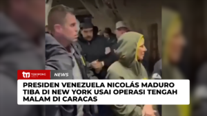Presiden Venezuela Nicolás Maduro Tiba di New York Usai Operasi Tengah Malam di Caracas