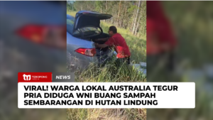 Viral! Warga Lokal Australia Tegur Pria Diduga WNI Buang Sampah Sembarangan di Hutan Lindung