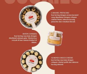 J&C Cookies Hadirkan 3 Varian Baru Caramel Pistachio, Baton Cookies, dan Almond Choco Cheese