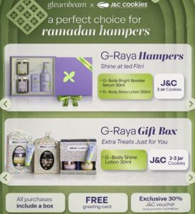 JnC Cookies x Gleambeam Luncurkan G-Raya Hampers Spesial Ramadan 2026, Perpaduan Sempurna Kelezatan dan Kecantikan