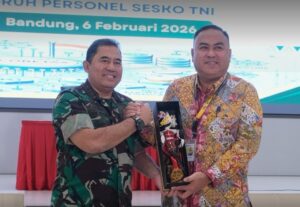 Kanwil DJP Jabar 1 dan Sesko TNI Perkuat Sinergi Melalui Sosialisasi Coretax