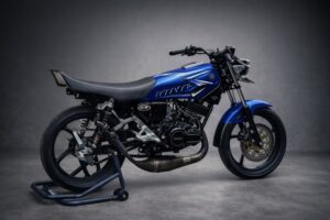 RX-King Bandung Setel Ramai Digemari Velg, Ban, dan Lampu Jadi Fokus