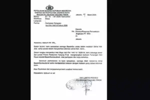 THR polres tanjung priok