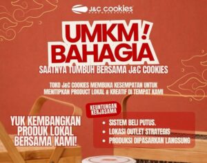 Ajak Tumbuh Bersama, JnC Cookies Buka Peluang Kerja Sama bagi UMKM Lokal