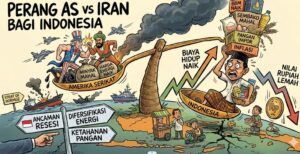 Celios Ungkap Dampak Ekonomi Perang AS vs Iran yang Bisa Tekan BBM, Rupiah, hingga Daya Beli WNI