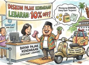 Diskon 10 Persen Pajak Kendaraan
