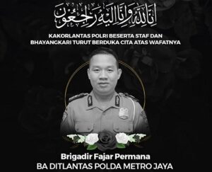 Gugur saat Pengamanan Mudik, Kapolri Naikkan Pangkat Brigadir Fajar Permana
