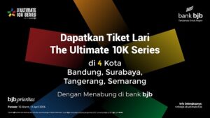 Manjakan Pecinta Lari, bank bjb Hadirkan Program Bundling Ultimate 10K di 4 Kota