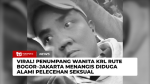 Viral! Penumpang Wanita KRL Rute Bogor–Jakarta Menangis Diduga Alami Pelecehan Seksual