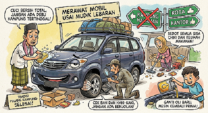 Tips Merawat Mobil Setelah Digunakan Mudik