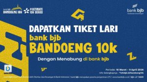 bank bjb Mudahkan Nasabah Dapat Tiket Lari Bandoeng 10K