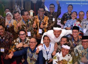 Bupati Bandung Barat Jeje Ritchie Ismail Hadiri RUPST bank bjb