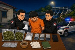 Sikat Habis Peredaran Narkoba, Polres Metro Bekasi Bekuk Pengedar 3 Kg Ganja