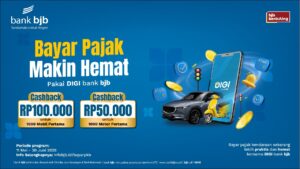 Makin Untung! Bayar Pajak Kendaraan via DIGI bank bjb Bisa Dapat Cashback
