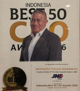 Mohamad Feriadi Soeprapto Raih Indonesia Best 50 CEO Awards 2026