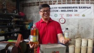 Sampah Plastik Jadi Solar, Bank Sumberdaya Sampah Melong 26 Cimahi Hadirkan Petasol